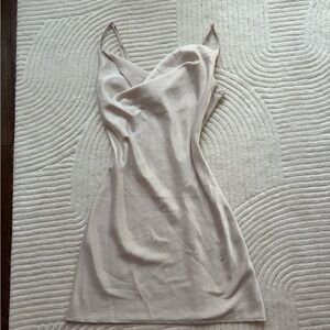 Nasty Gal silky mini dress